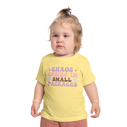 Chaos Comes In Small Packages Infant T-Shirt