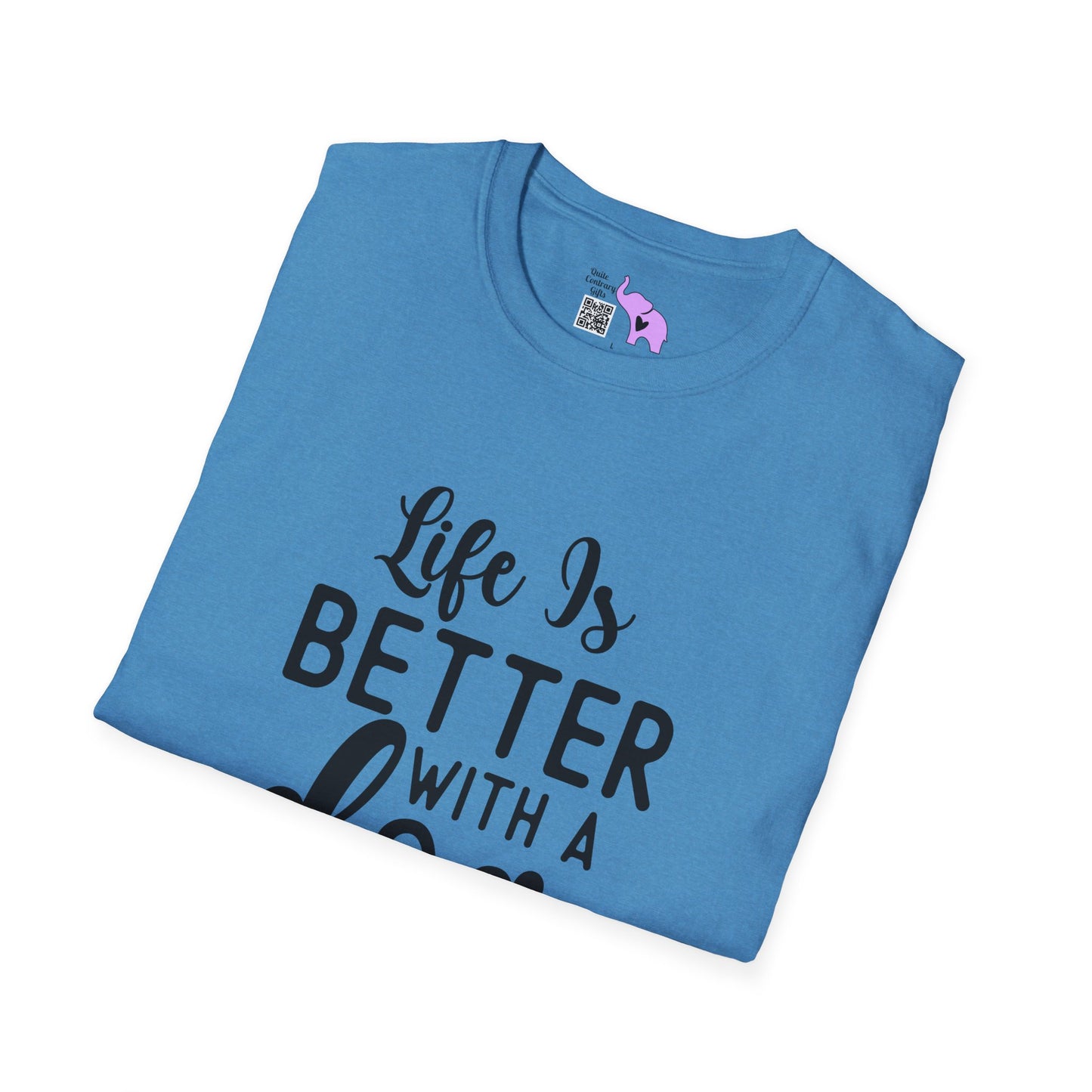 Life Is Better With A Dog Adult T-shirt