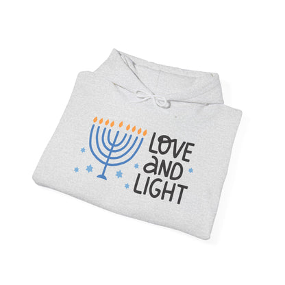 Hanukkah Love & Light Heavy Blend™ Hooded Sweatshirt