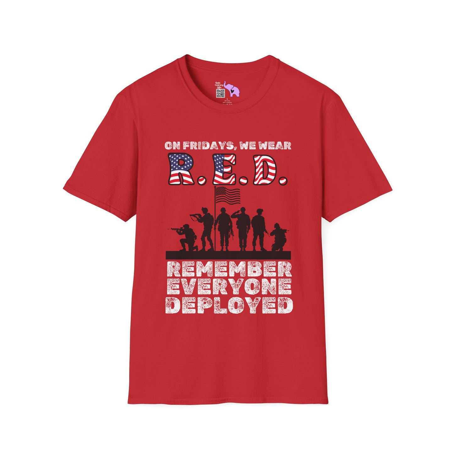 Remember Everyone Deployed About T-shirt