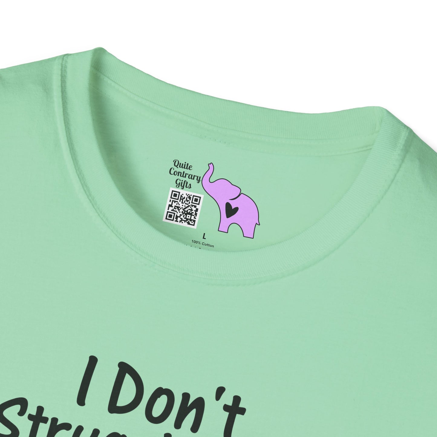 I Don't Struggle With Anxiety I'm Actually Pretty Good At It Adult T-shirt