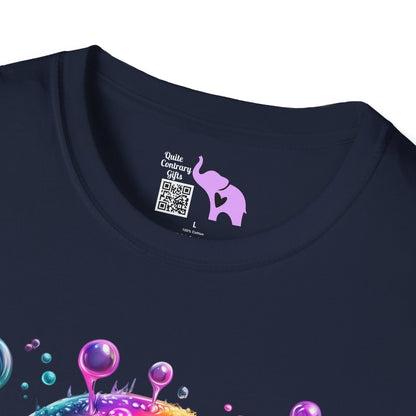 Bubbly Monster Adult T-shirt