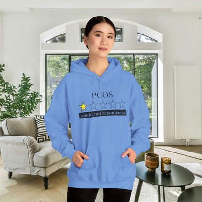 PCOS 1 Star Would Not Recommend Heavy Blend™ Hooded Sweatshirt