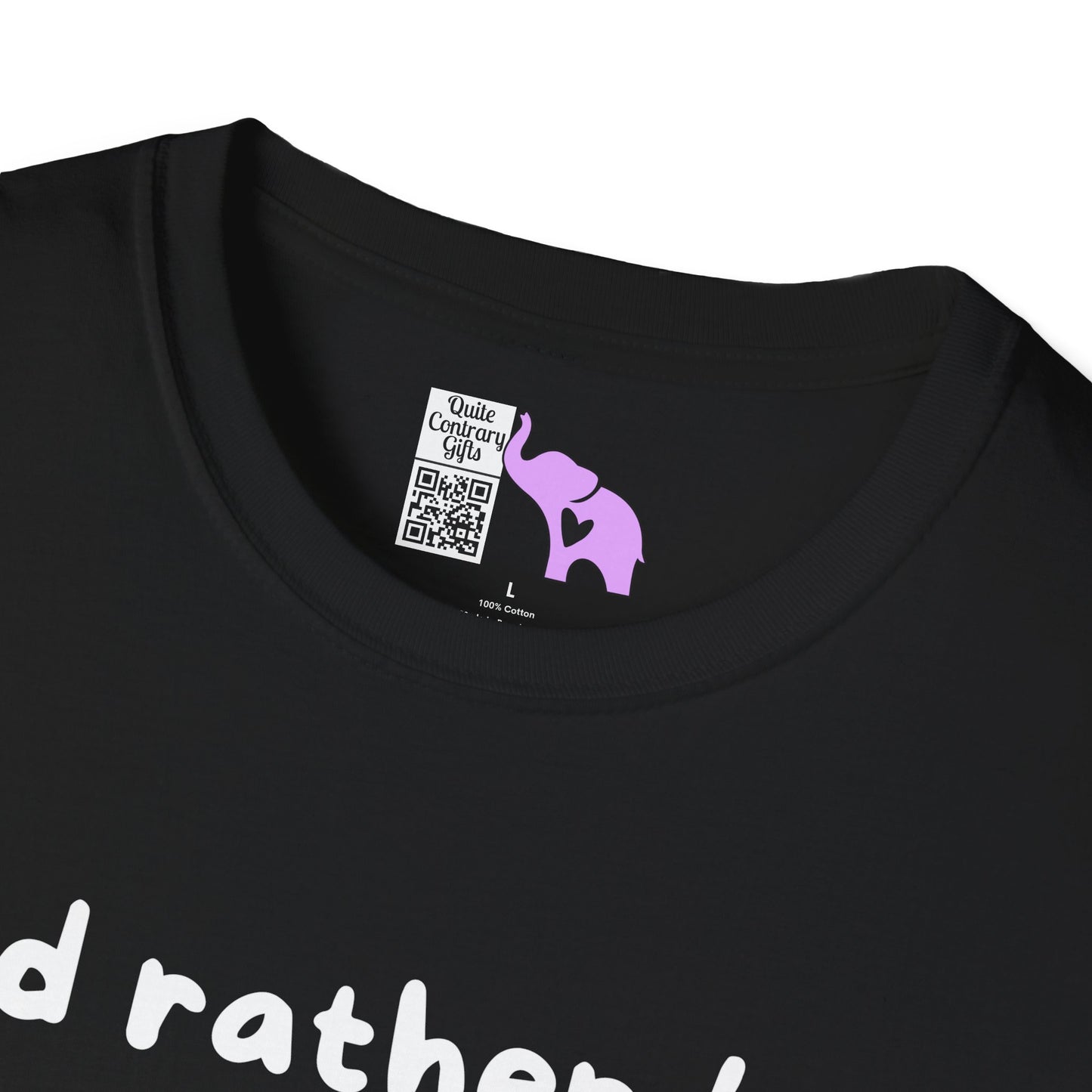 I'd Rather Be a Cat Adult T-shirt