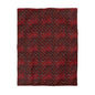 Ruby Night Blossoms Microfiber Duvet Cover