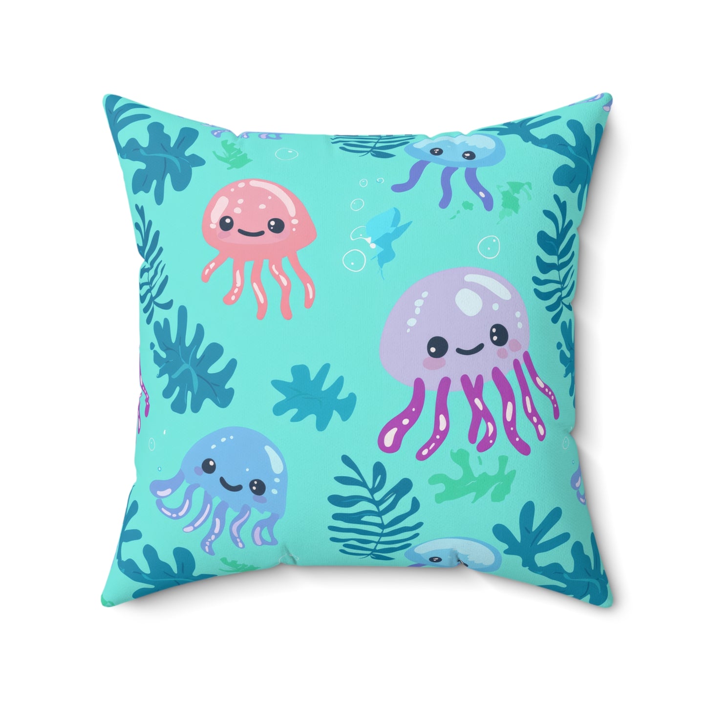 Jellyfish Daydreams Throw Pillow