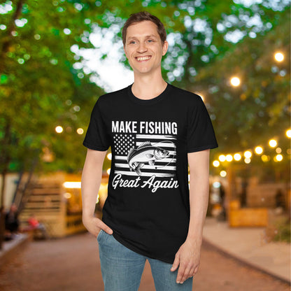 Make Fishing Great Again Adult T-shirt