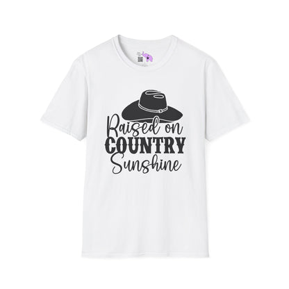 Raised On Country Sunshine Adult T-shirt
