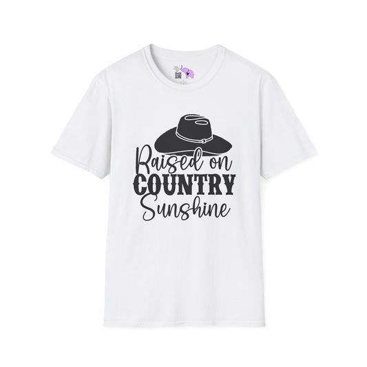 Raised On Country Sunshine Adult T-shirt