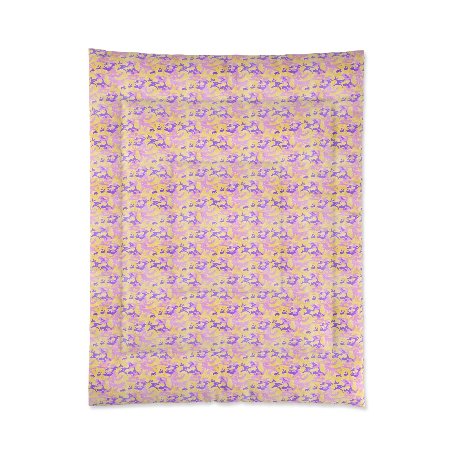 Peach Sorbet Camo Basic Bedding Set