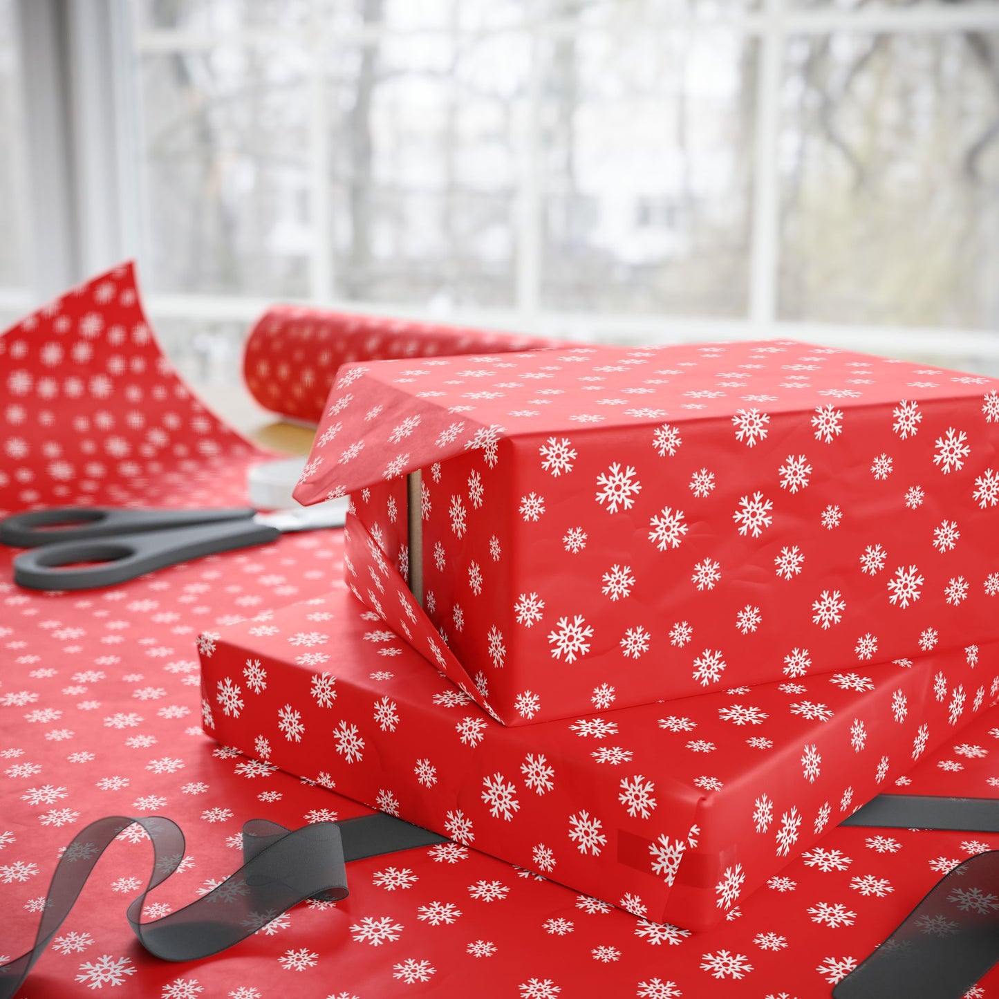 Holiday Flurries Wrapping Paper