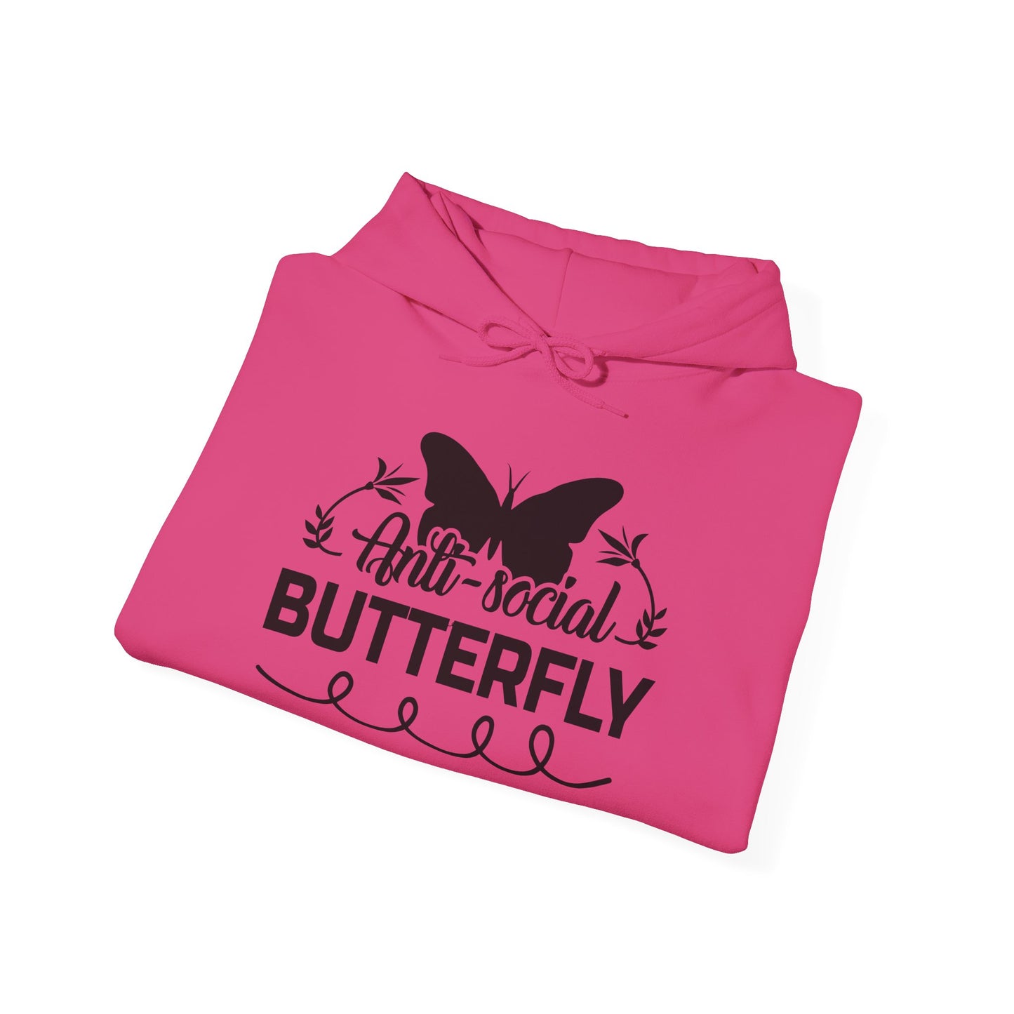 AntiSocial Butterfly Heavy Blend™ Hooded Sweatshirt