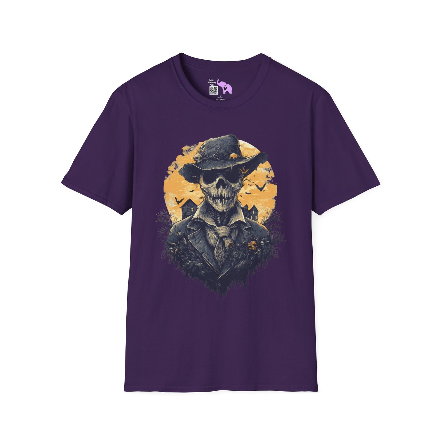 Halloween Scarecrow 2 Adult T-shirt