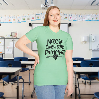 Nacho Average Principal Adult T-shirt