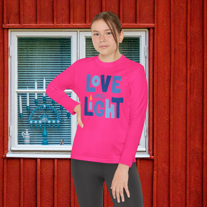 Hanukkah Love & Light 2 Youth Long Sleeve Tee