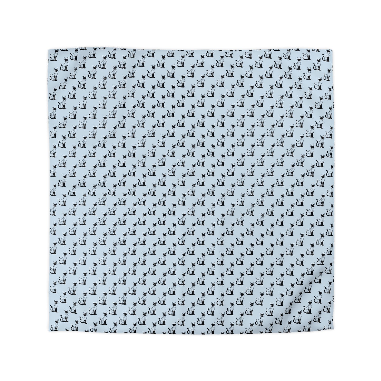 Siamese Charm – Ocean Breeze Microfiber Duvet Cover