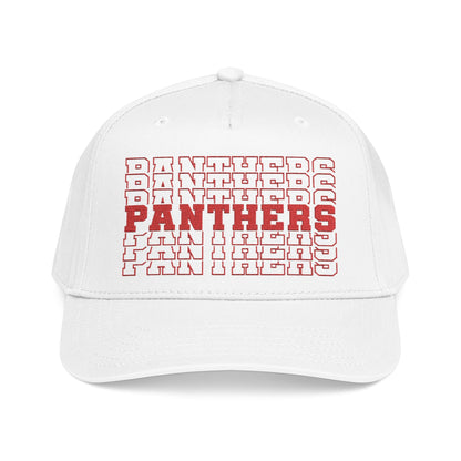Panthers (Stacked) Mid Profile Baseball Cap