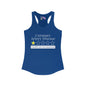 Coronary Artery Disease 1 Star Would Not Recommend Women's Ideal Racerback Tank