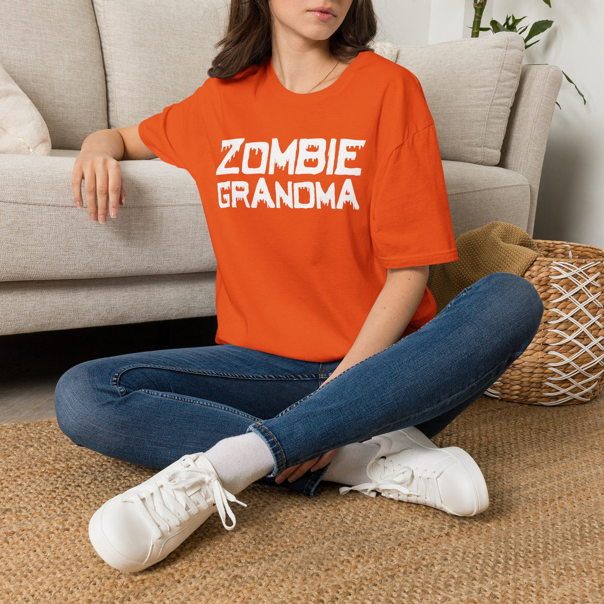 ""Zombie Grandma Adult T-shirt