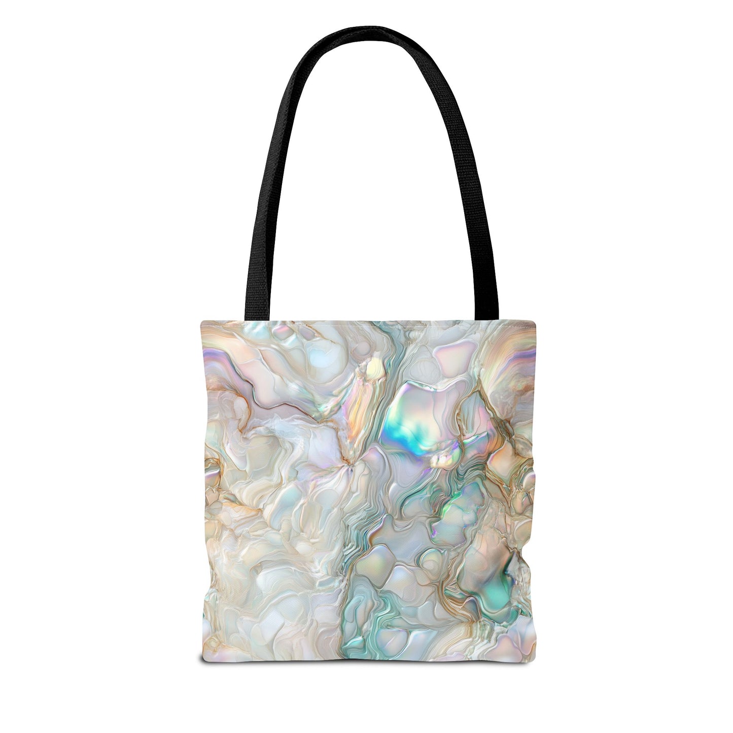 Green Opalescent Dreams Canvas Tote Bag