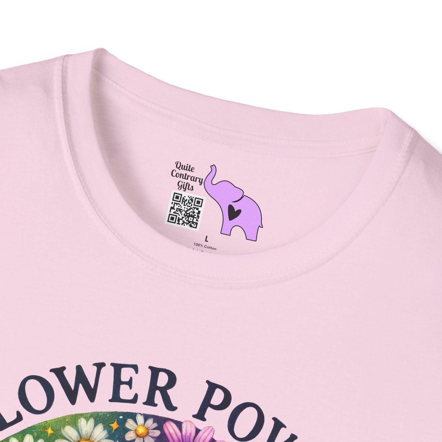 Flower Power Forever Adult T-shirt