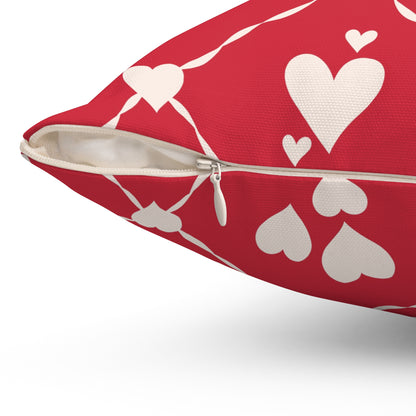 Sweetheart Trellis Throw Pillow