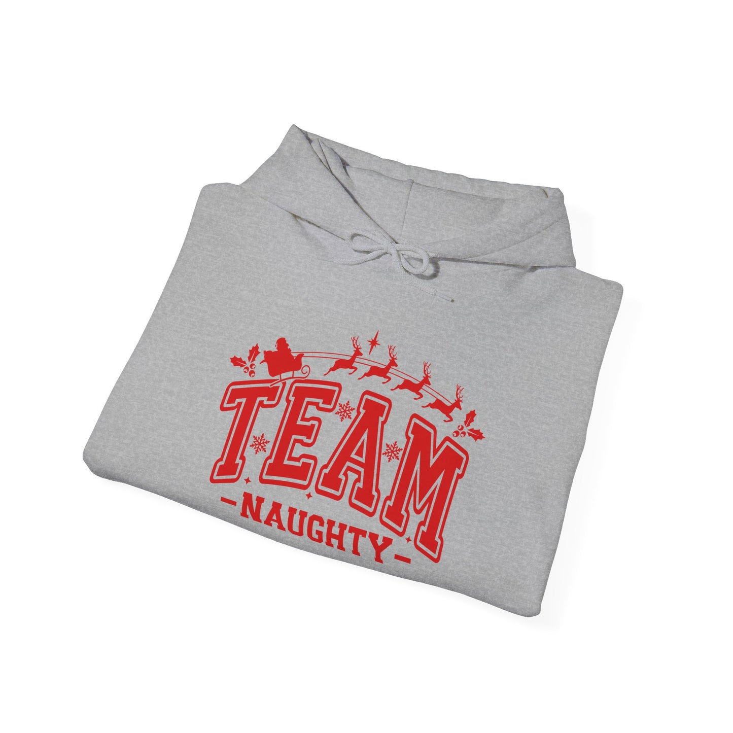 Team Naughty Adult Heavy Blend™ Hooded Sweatshirt