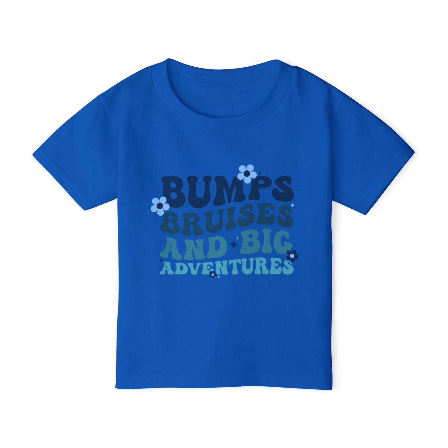 Bumps Bruises And Big Adventures Heavy Cotton™ Toddler T-shirt