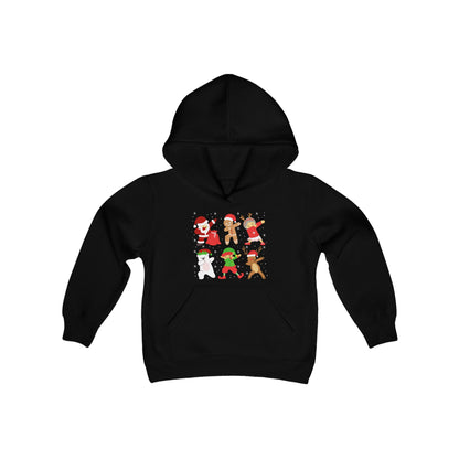 Dabbing Santa Crew Youth Hoodie