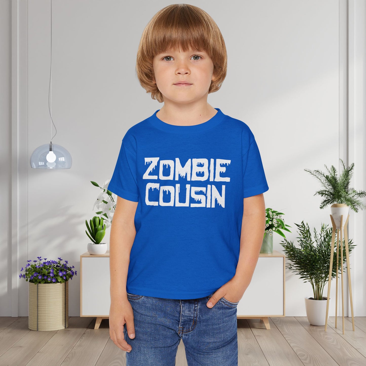 ""Zombie Cousin Heavy Cotton™ Toddler T-shirt