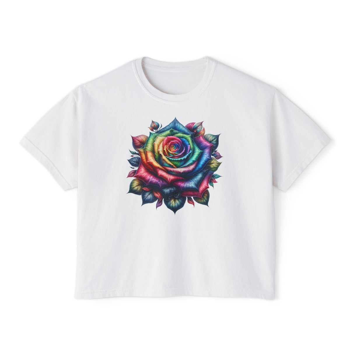 Colorful Rose Women's Boxy Tee
