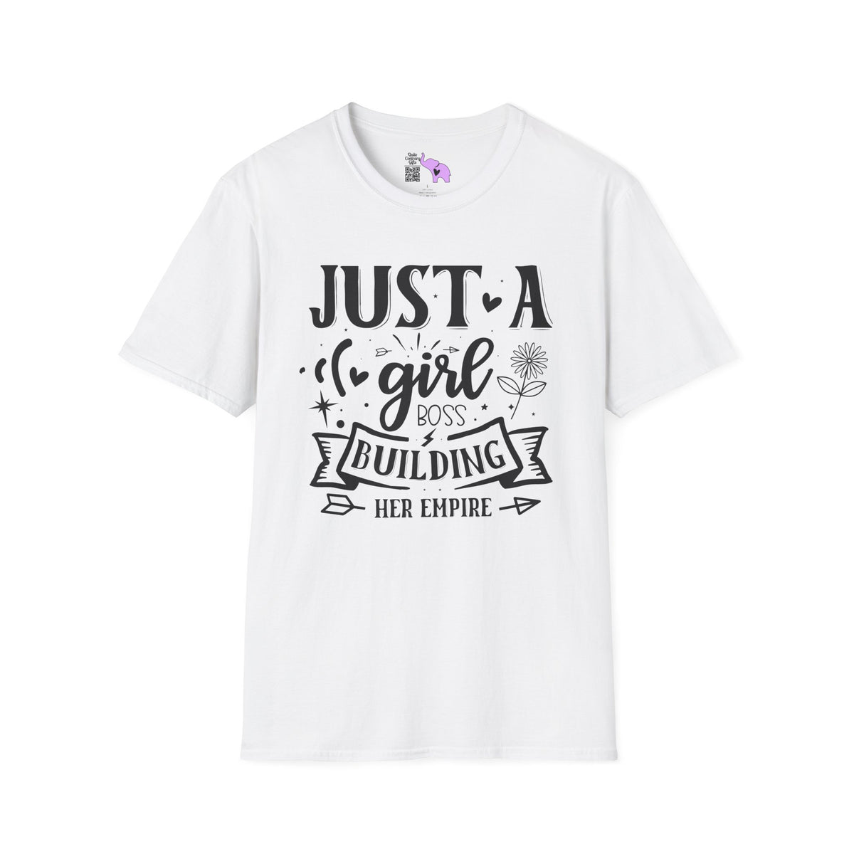 Just A Girl Boss Building Her Empire Adult T-shirt