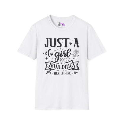 Just A Girl Boss Building Her Empire Adult T-shirt