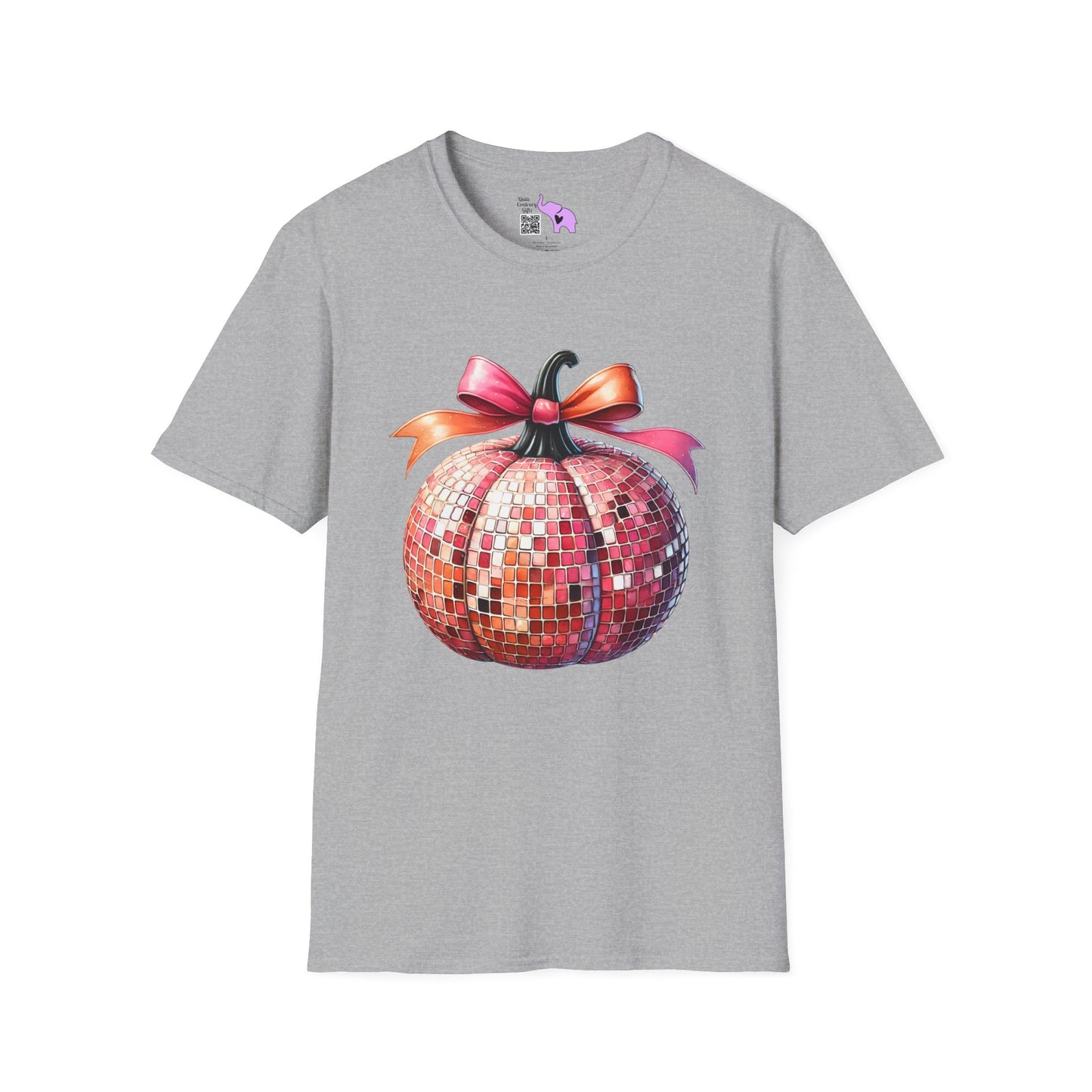 Disco Pumpkin Adult T-shirt