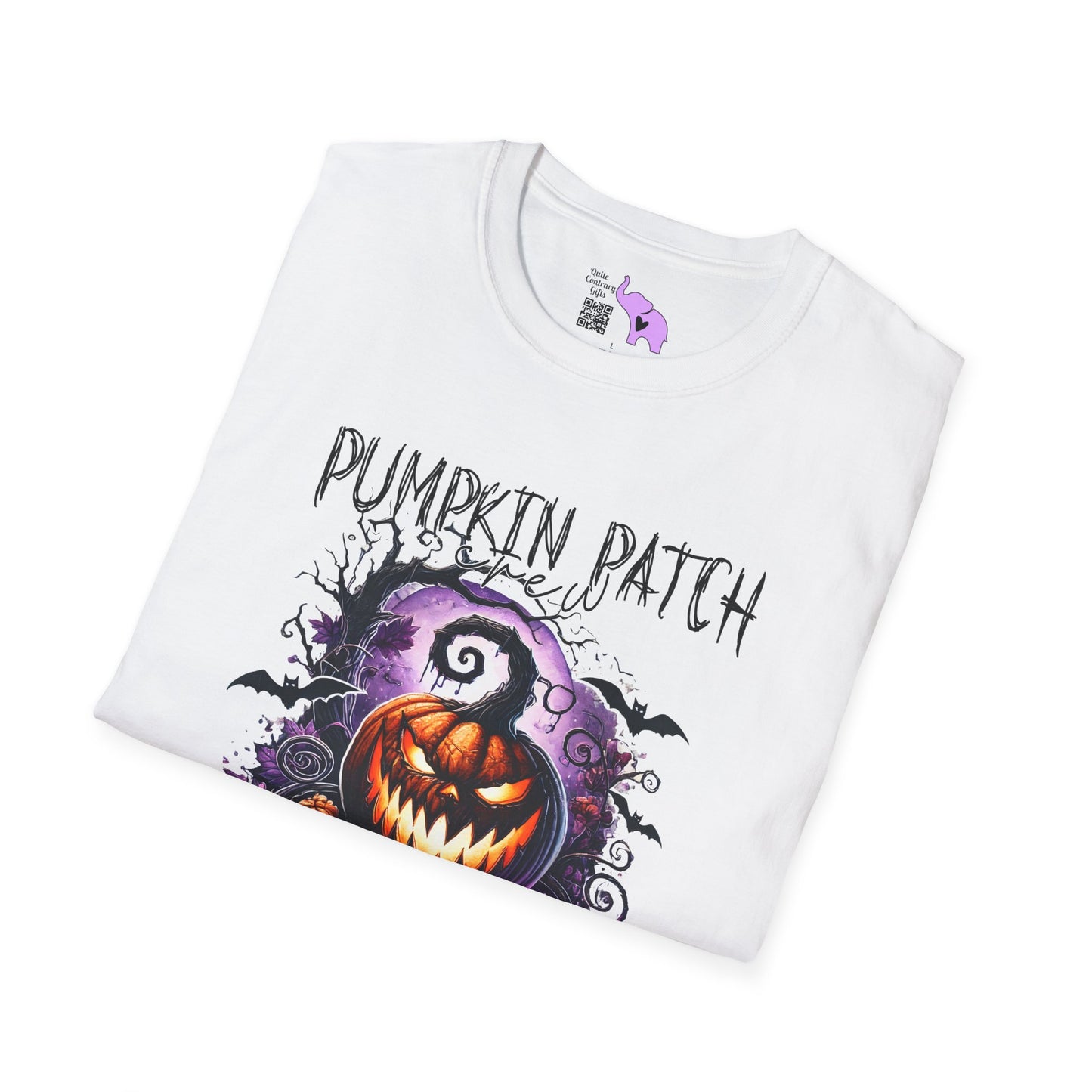 Spooky Pumpkin Patch Adult T-shirt