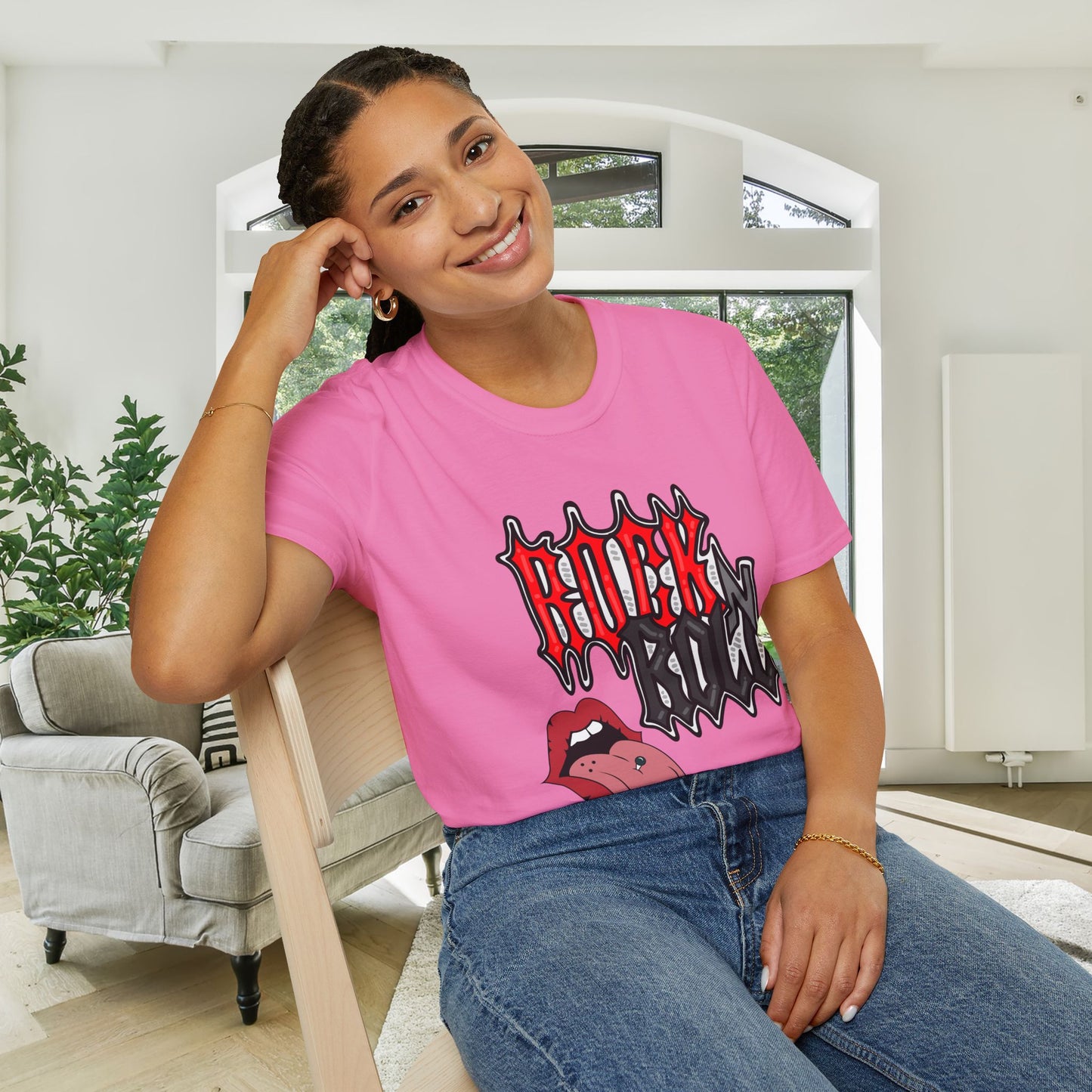 Rock N' Roll Adult T-shirt