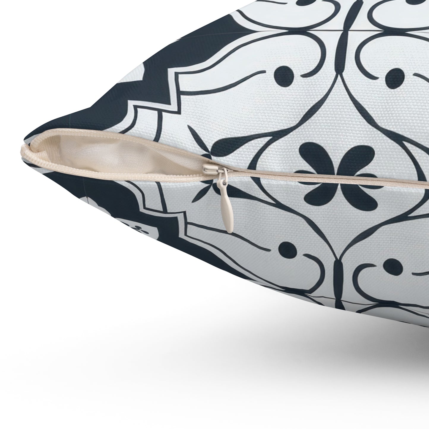 Lisbon Noir Throw Pillow