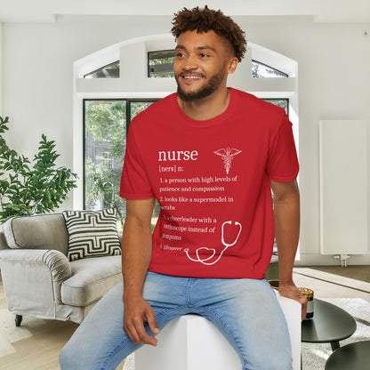 Nurse Definition Adult T-shirt