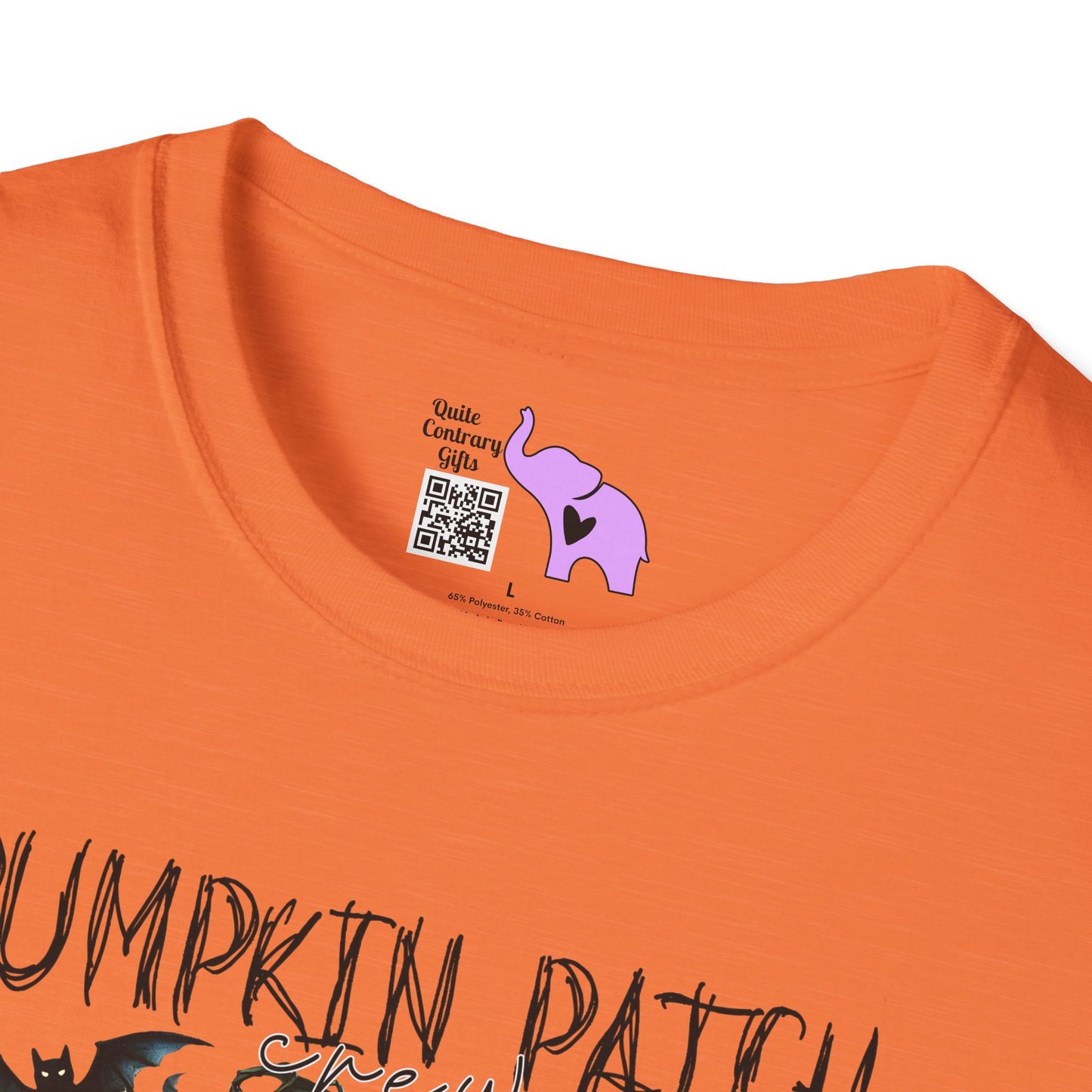 Spooky Pumpkin Patch Adult T-shirt