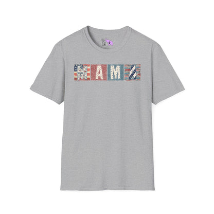 Mama (America Colors) Adult T-shirt