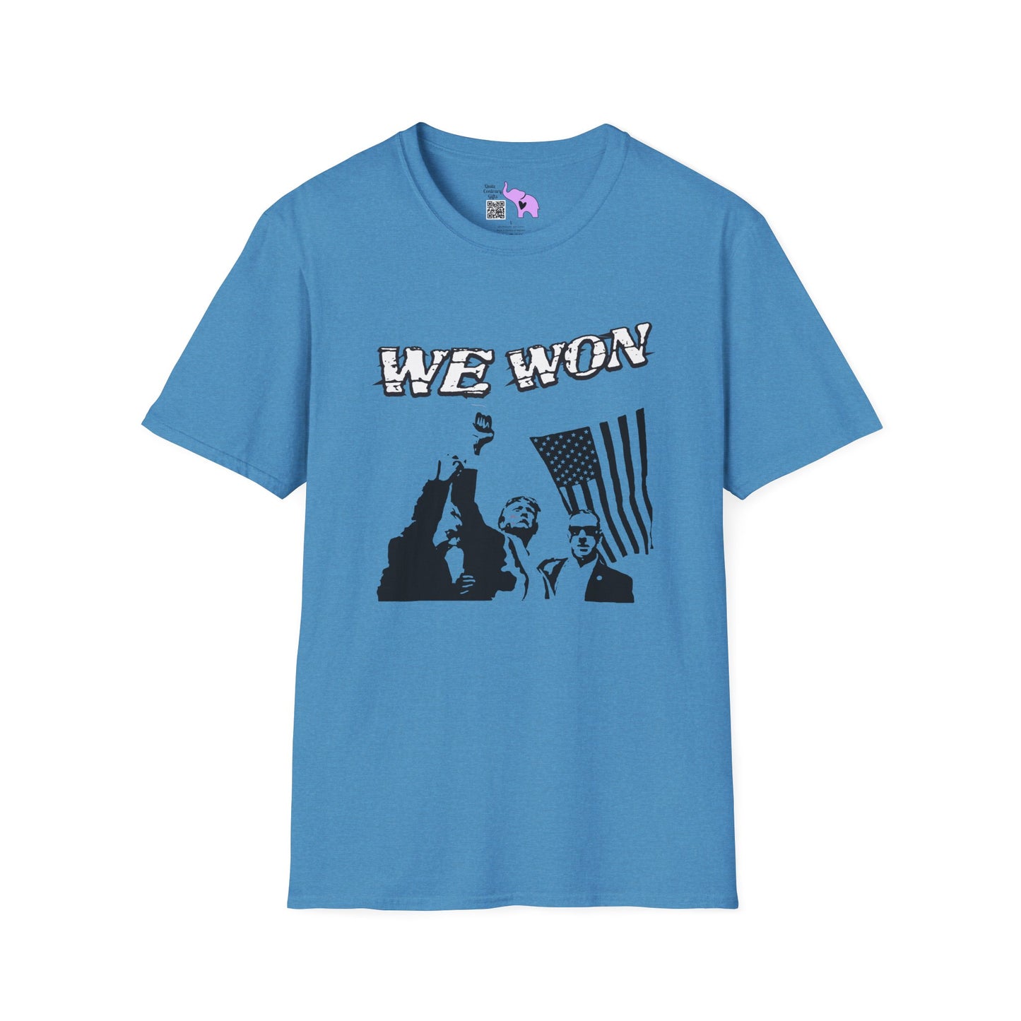 We Won (Raised Fist) Adult T-shirt