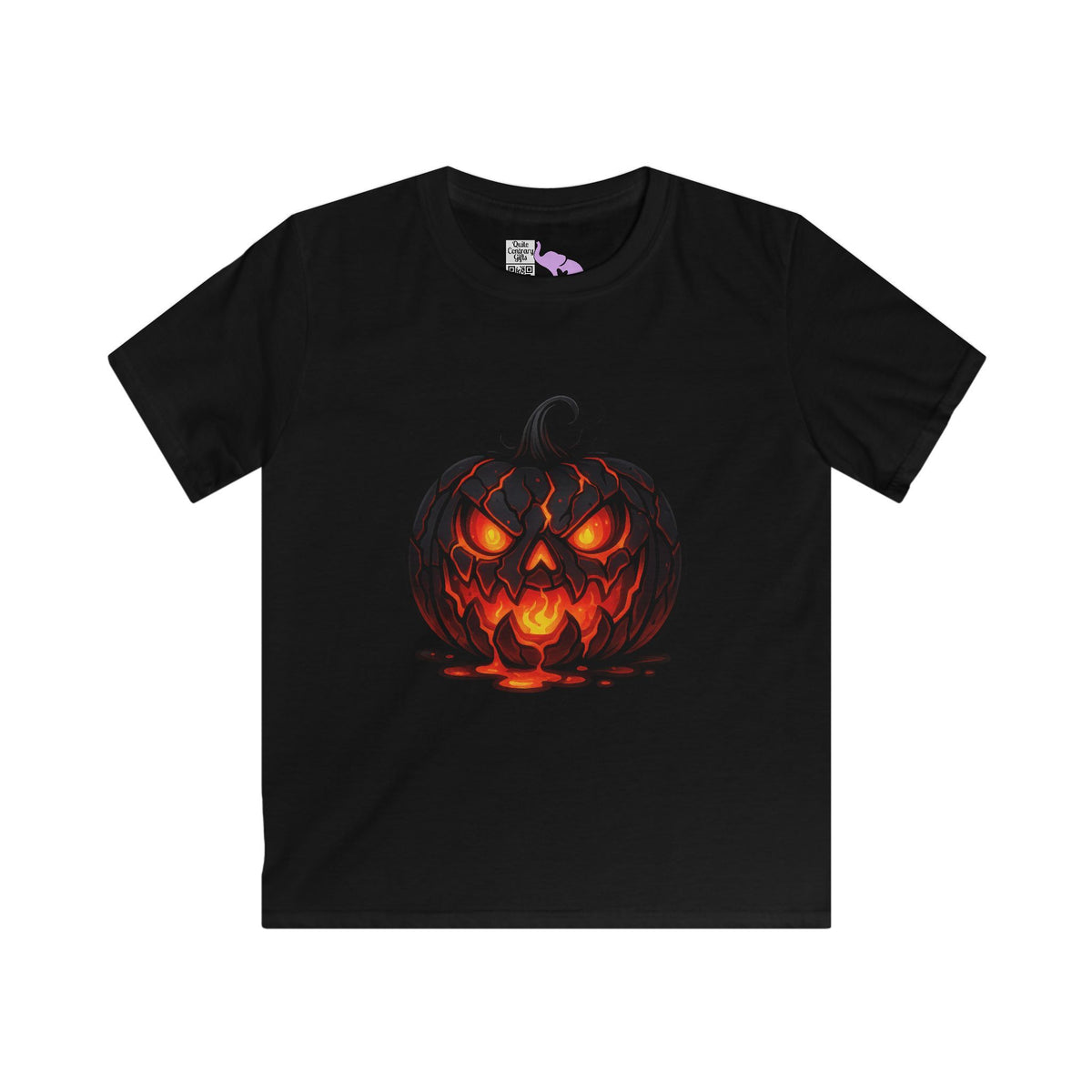 ""Inferno Jack-O’-Lantern Youth Softstyle Tee