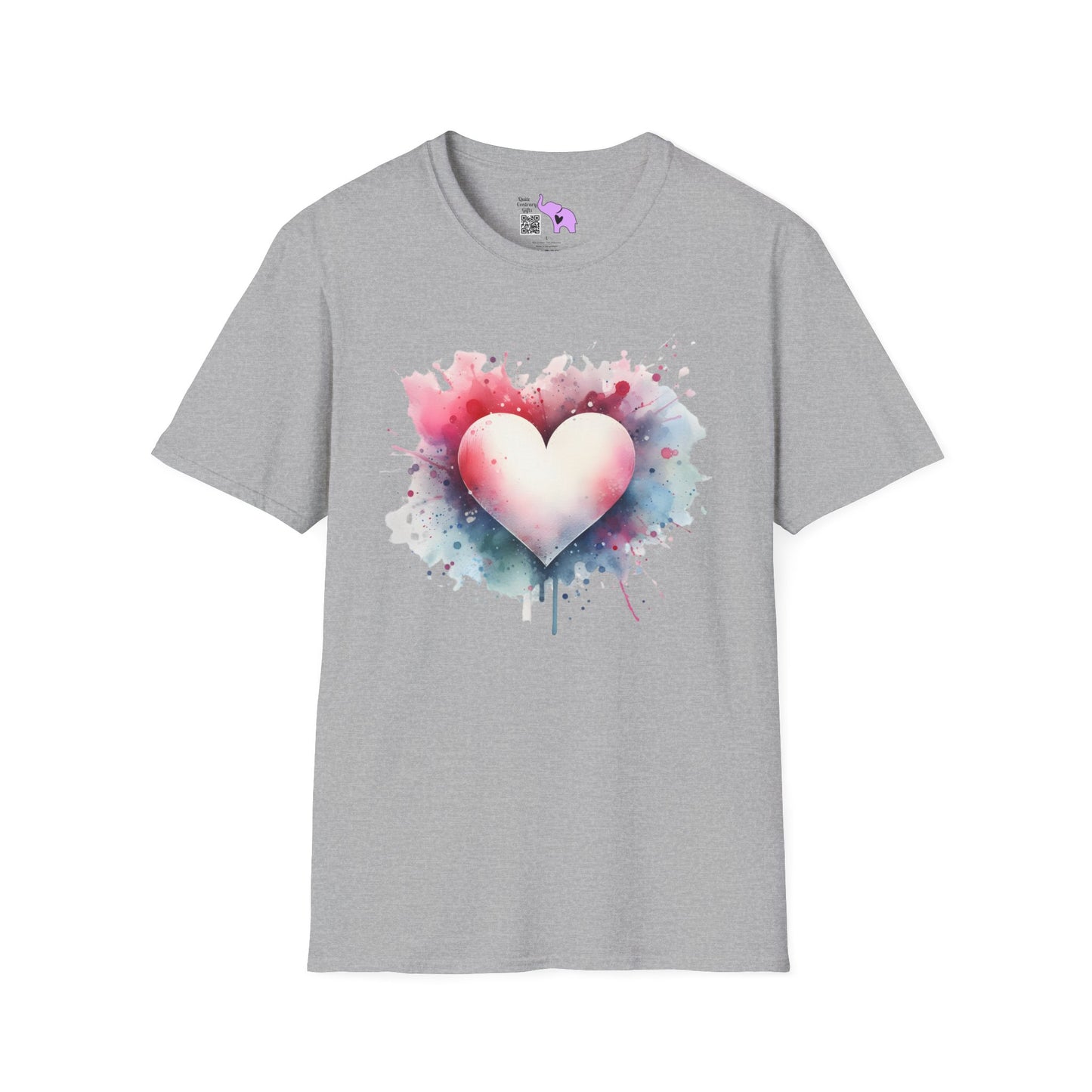Painted With Love Adult T-shirt