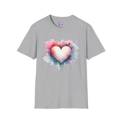 Painted With Love Adult T-shirt