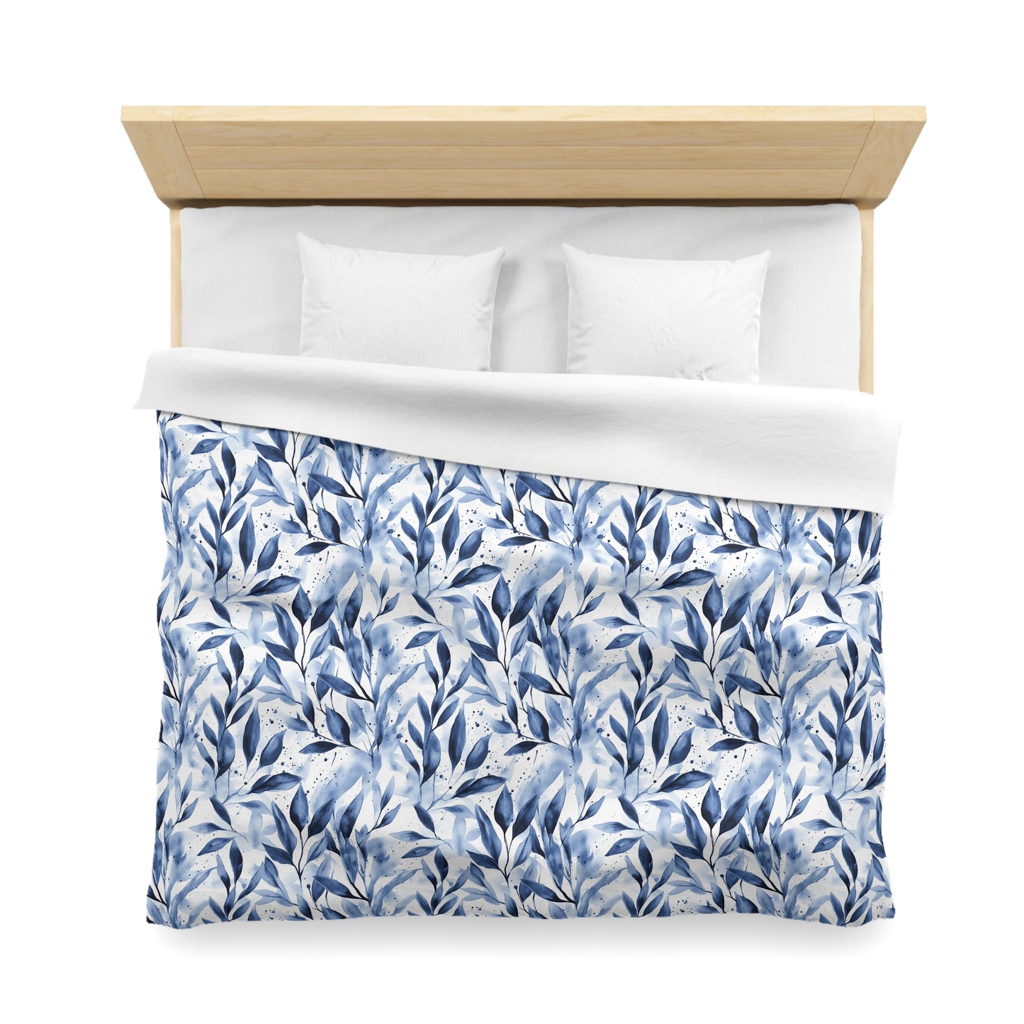 Blue Breeze Microfiber Duvet Cover