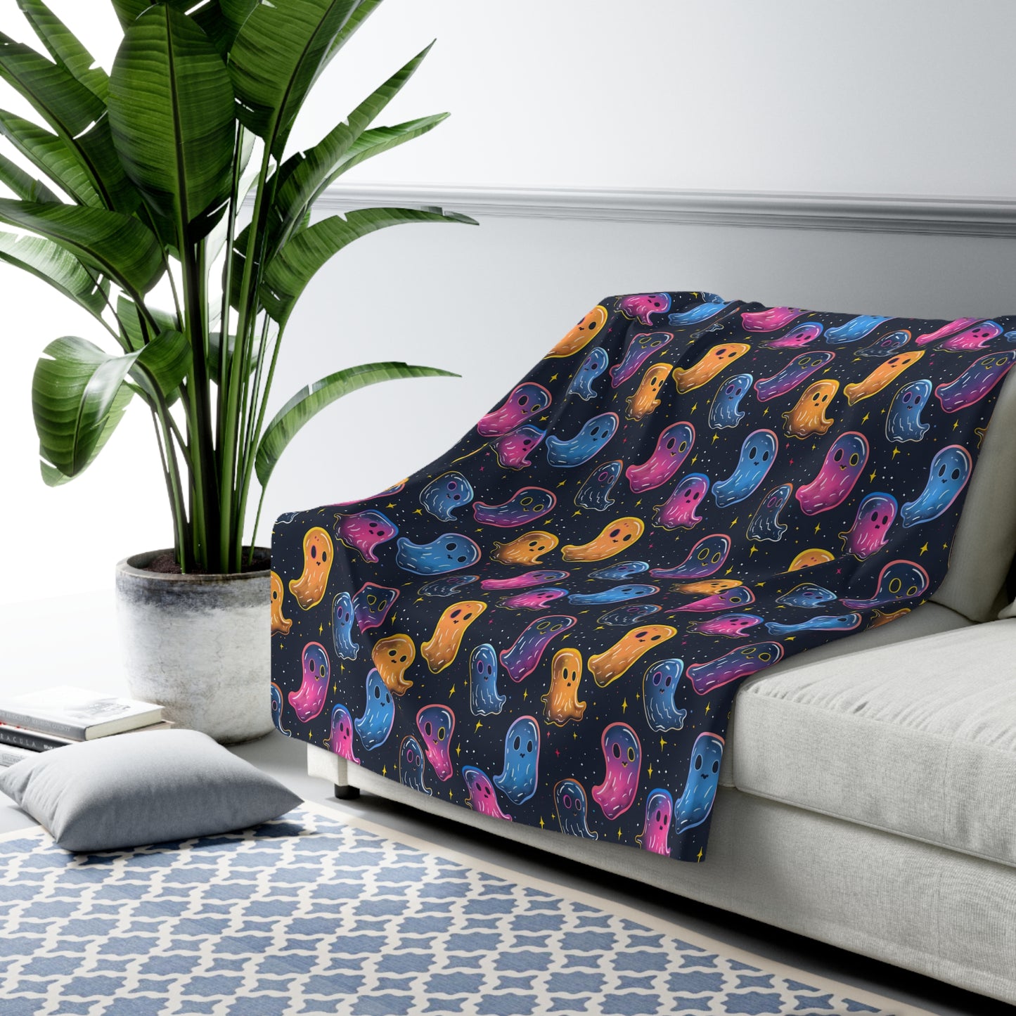 Neon Haunters Duvet Bedding Set