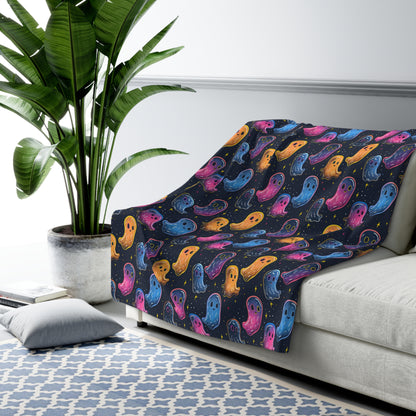 Neon Haunters Duvet Bedding Set