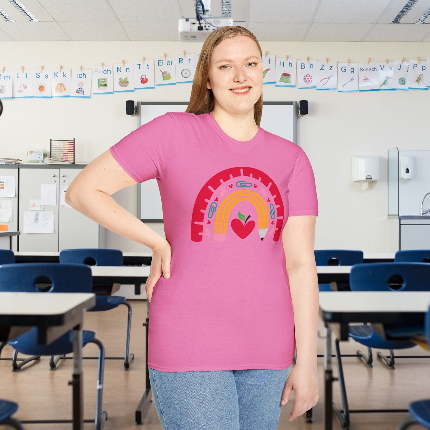 Rainbow Teacher T-shirt