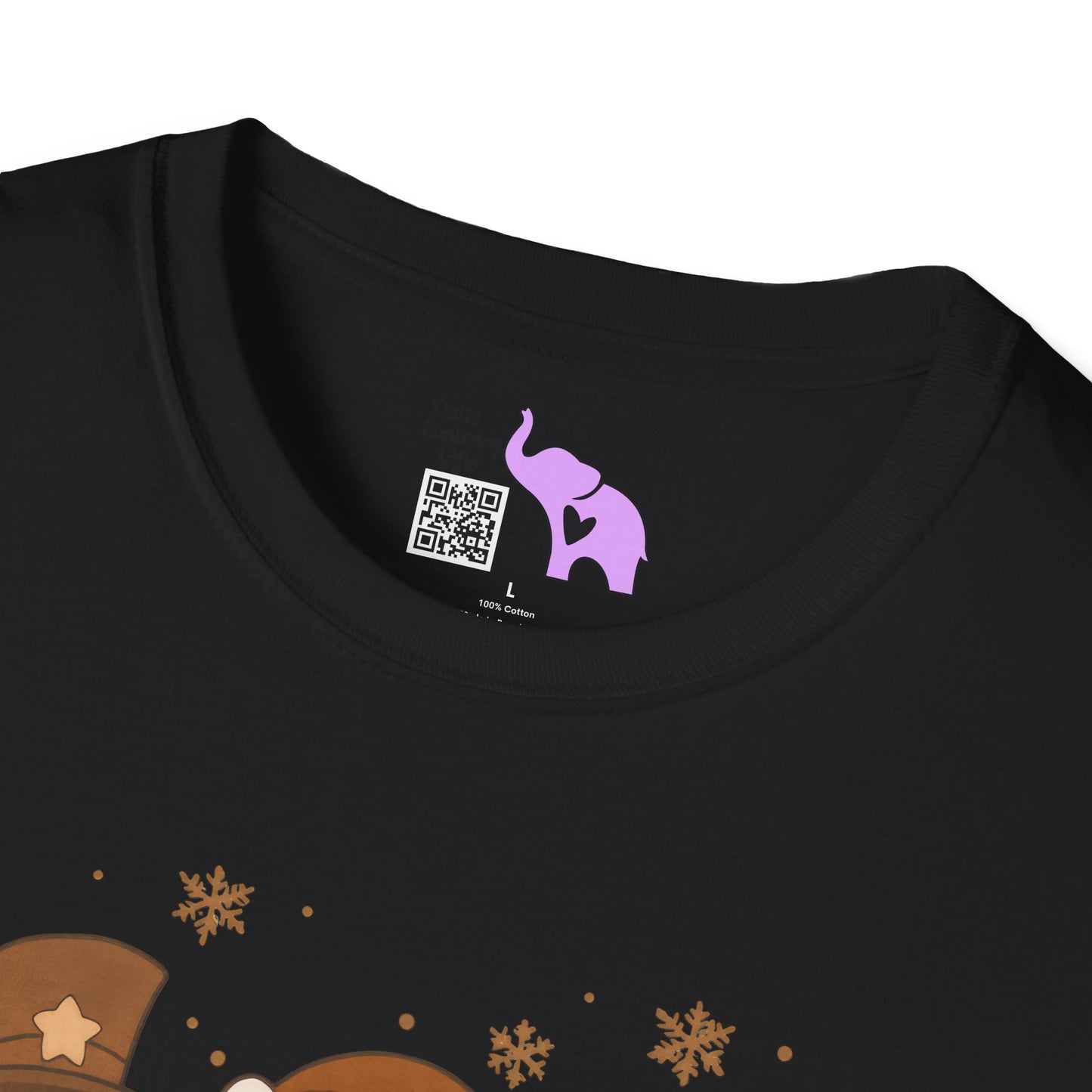 Let It Snow (Snowmen Trio) Adult T-shirt