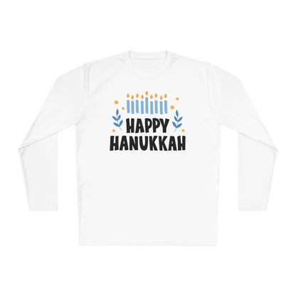 Happy Hanukkah 5 Adult Long Sleeve Tee